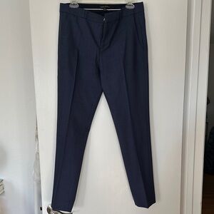 Women Navy Dress Pants